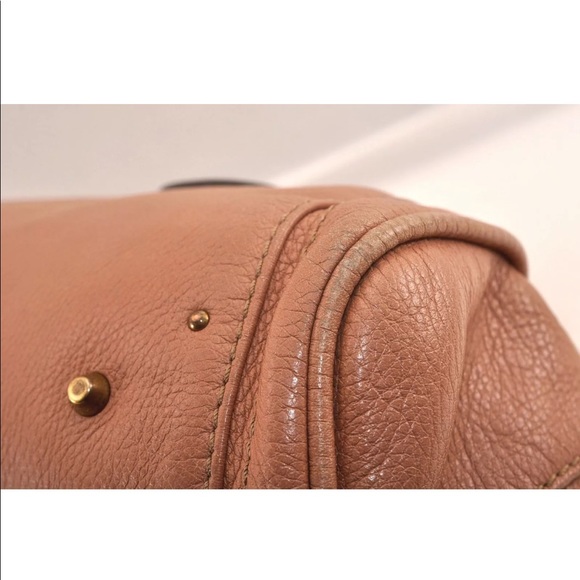 Authentic Chloe Paddington Handbag Leather Pink - Picture 10 of 11